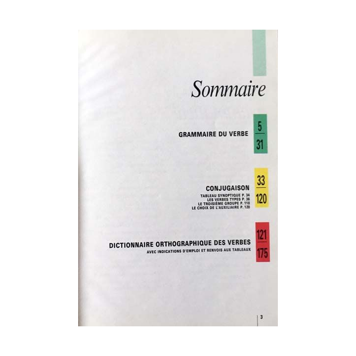 1. Bescherelle 1 - La conjugaison 12000 verbes aux éditions Hatier