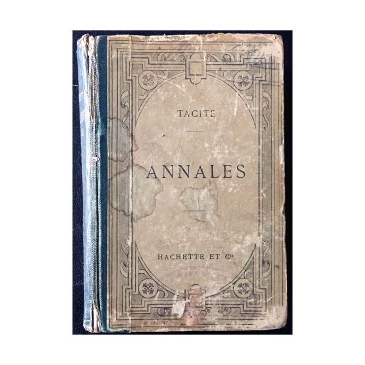 1. Tacite annales texte latin de Émile Jacob aux éditions Librairie Hachette & Cie