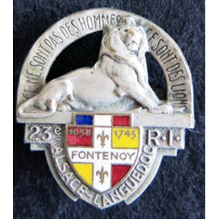 23° régiment d'infanterie Drago Béranger Déposé 