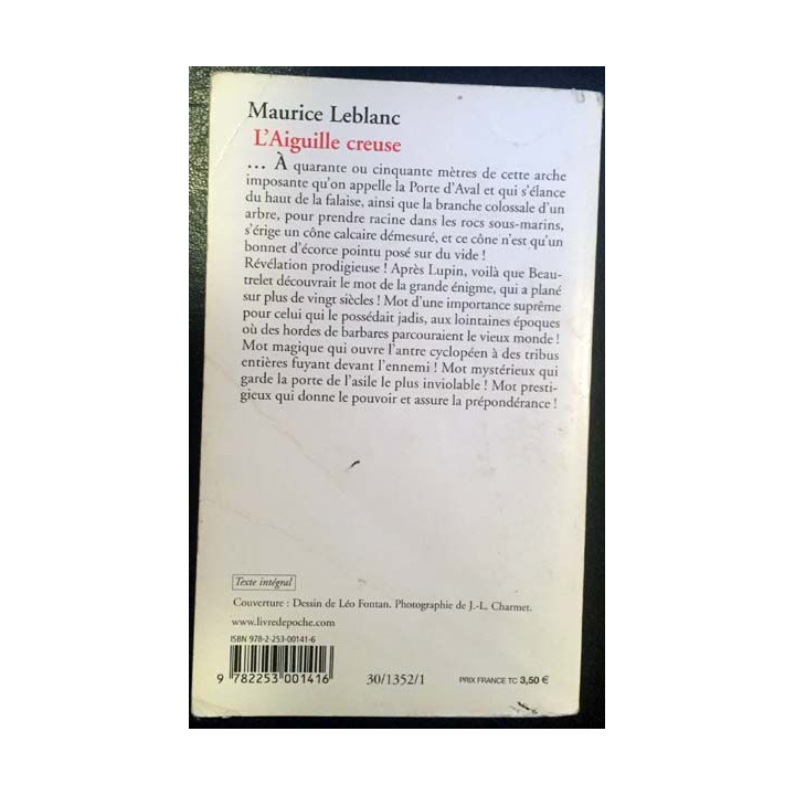 1. L'Aiguille creuse de Arsène Lupin aux éditions Le livre de poche