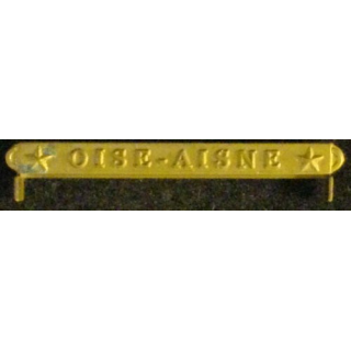 Barrette USA Victory medal médaille Victoire WW1 Oise Aisne