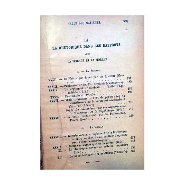 1. Platon extraits de Georges Dalmeyda aux éditions Librairie Hachette