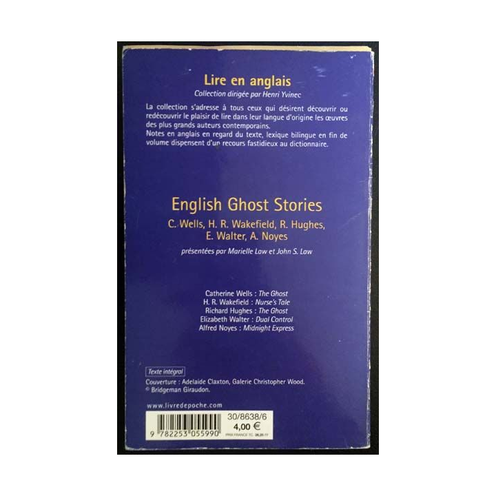 1. English Ghost Stories de Marielle Law et John S. Law aux éditions Le Livre de Poche