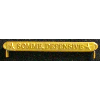 Barrette USA Victory medal médaille Victoire WW1 Somme Defensive