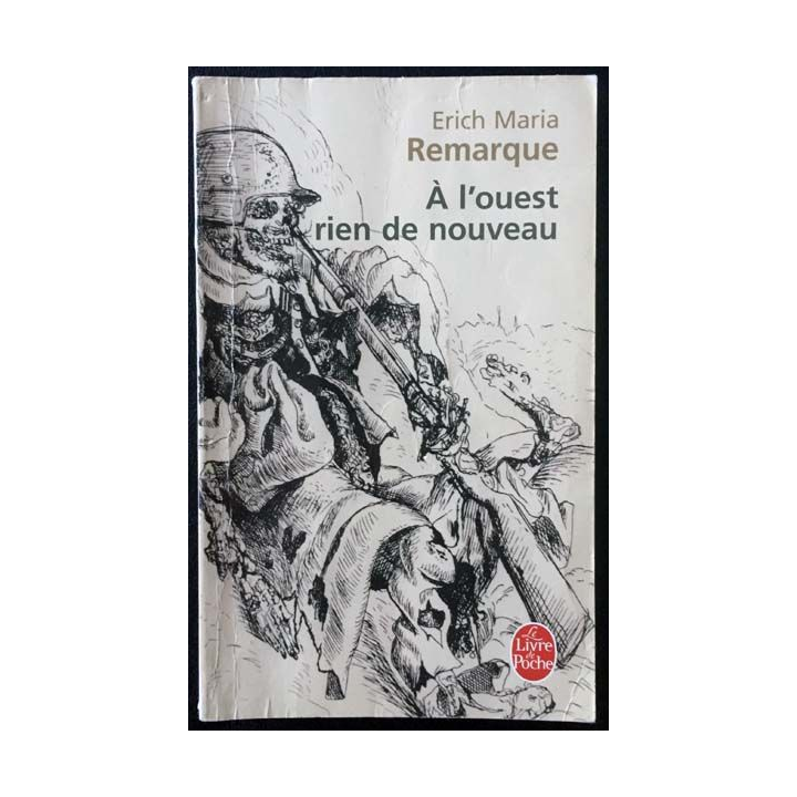 1. A l'ouest rien de nouveau de Erich Maria Remarque aux éditions Stock