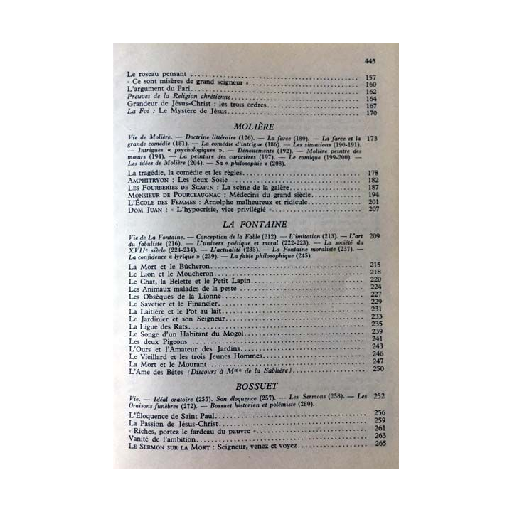1. XVIIe siècle - Les grands auteurs français du programme III de André Lagarde et Laurent Michard aux éditions Bordas