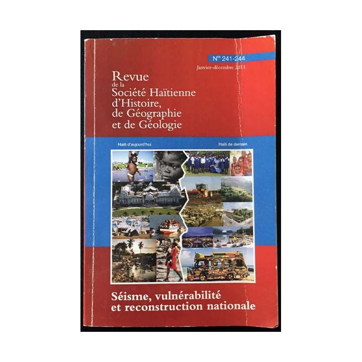 1. Revue de la société Haïtienne d'Histoire, de Géographie et de Géologie
