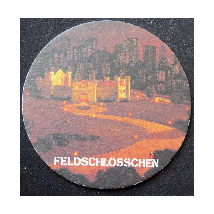 DESSOUS DE VERRE A BIÈRE FeldSchlosschen Schlossgold sans alcool