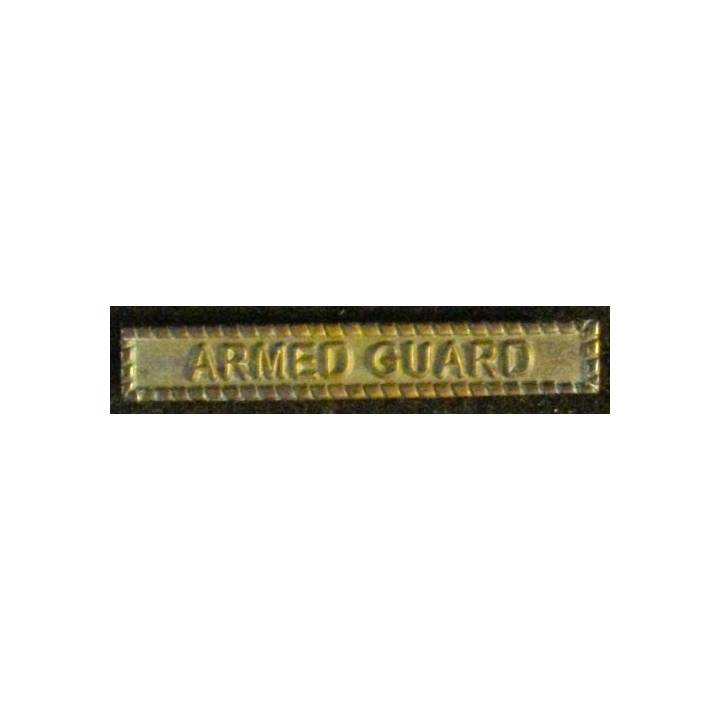BARRETTE VICTORY MEDAL US NAVY : ARMED GUARD