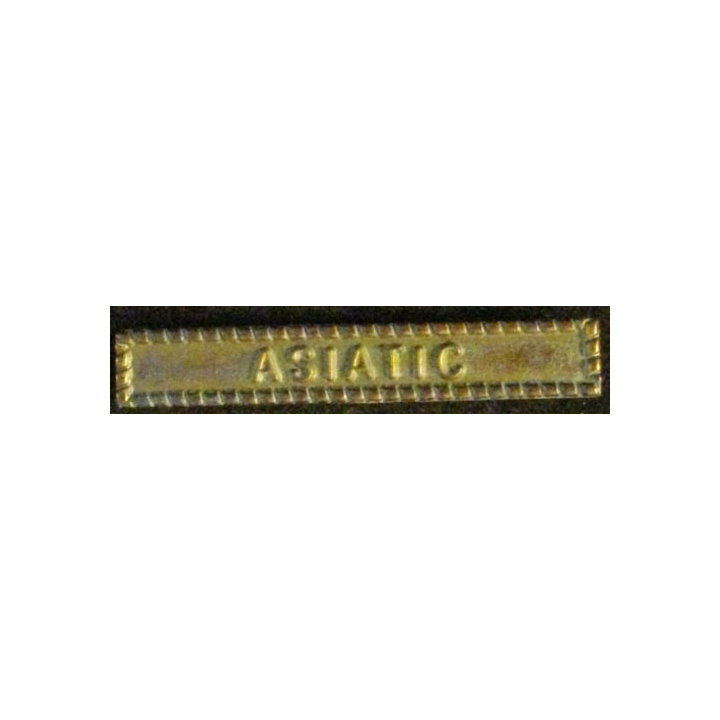 BARRETTE VICTORY MEDAL US ARMY & NAVY : ASIATIC