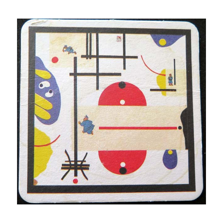 sous verre sous bock sous bock art 1664 Octavio Blasi année 1993