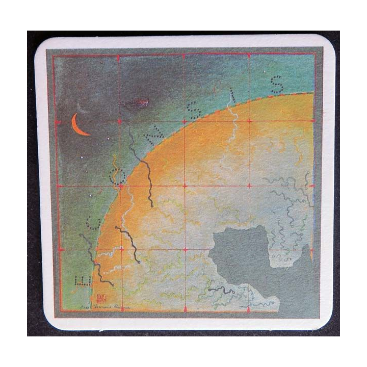 sous verre sous bock sous bock art 1664 F. Schein année 1992