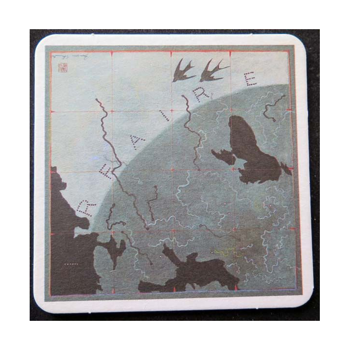 sous verre sous bock sous bock art 1664 F. Schein année 1992