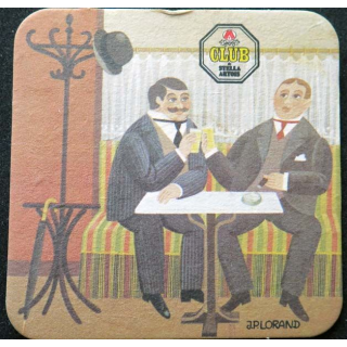 Sous verre Stella Artois de largeur 8,6 cm dessous de verre à bière