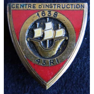 43° régiment d'infanterie centre d'instruction Drago Paris G. 1429