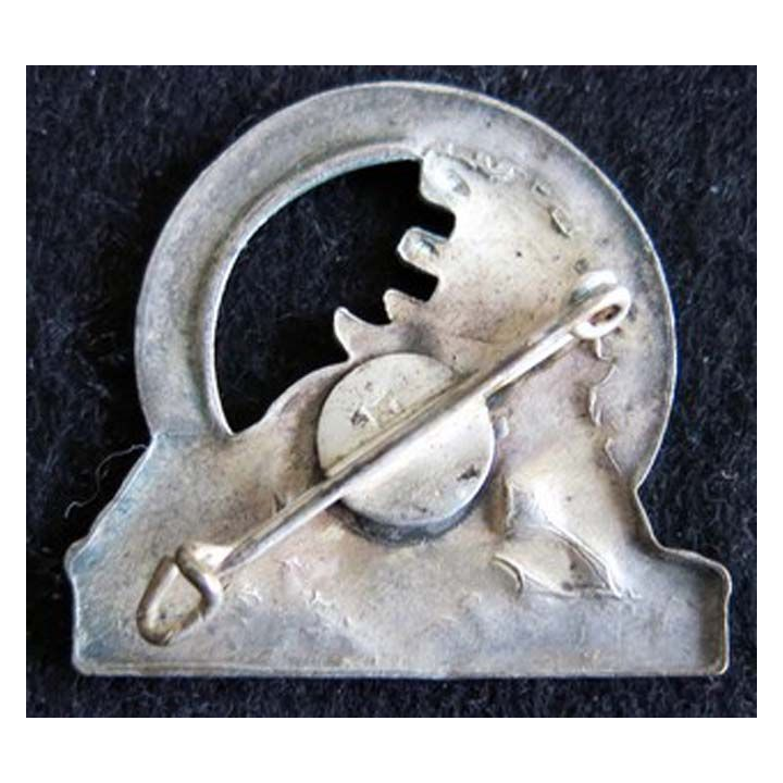  1° régiment d'infanterie dos lisse embouti 