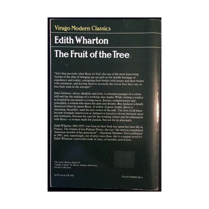 1. The Fruit of the Tree de Edith Wharton aux éditions Virago