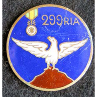 299° régiment infanterie alpine en émail attache absente