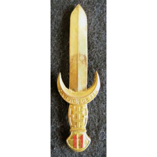 11° division d’infanterie "division de fer" attache type pattes