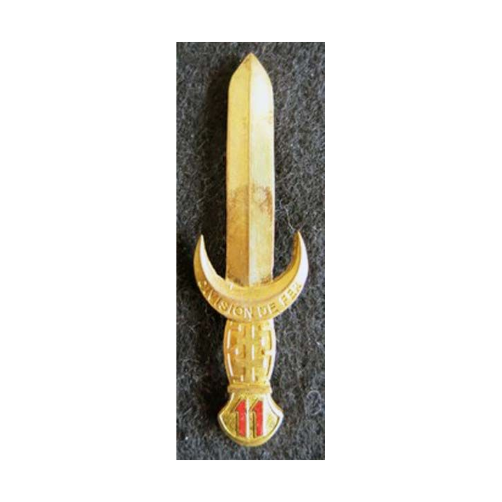 11° division d’infanterie "division de fer" attache type pattes