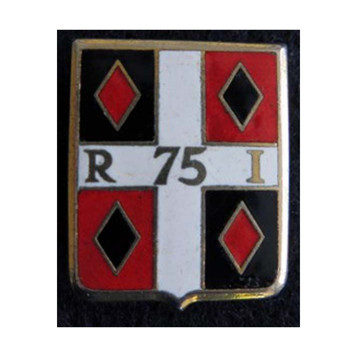 75° régiment d'infanterie Drago Paris G. 2022 en émail 