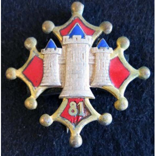 81° régiment d'infanterie Drago Paris H. 111 