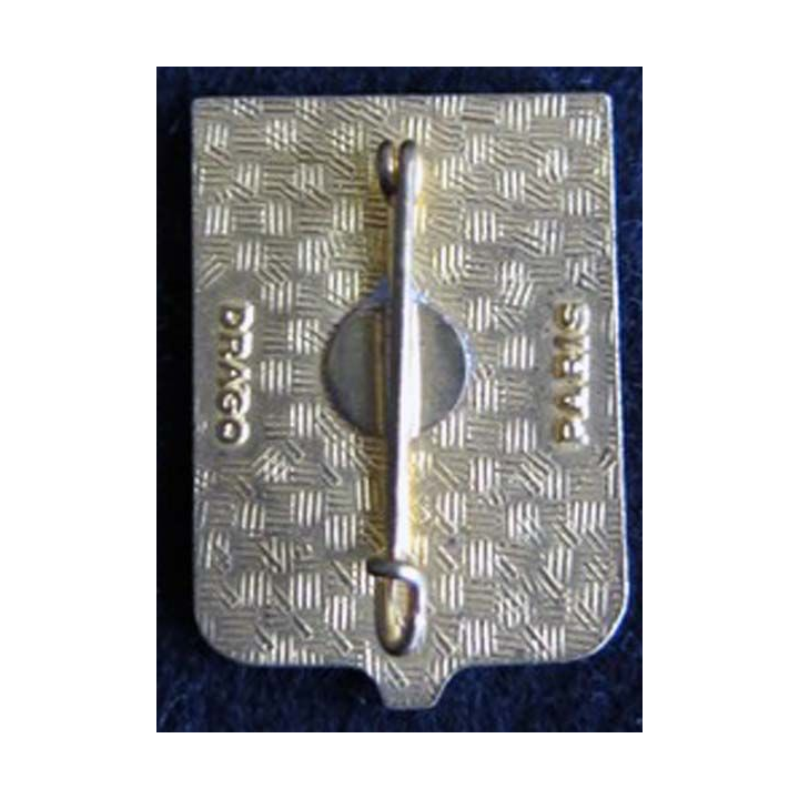  49° bataillon d'infanterie Drago Paris en émail dos guilloché
