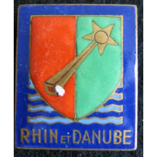 1° armée française Rhin et Danube  Drago Béranger Paris  