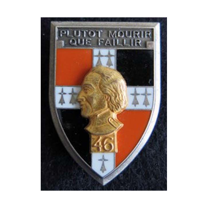 46° régiment d'infanterie Balme Saumur G. 2620 en relief