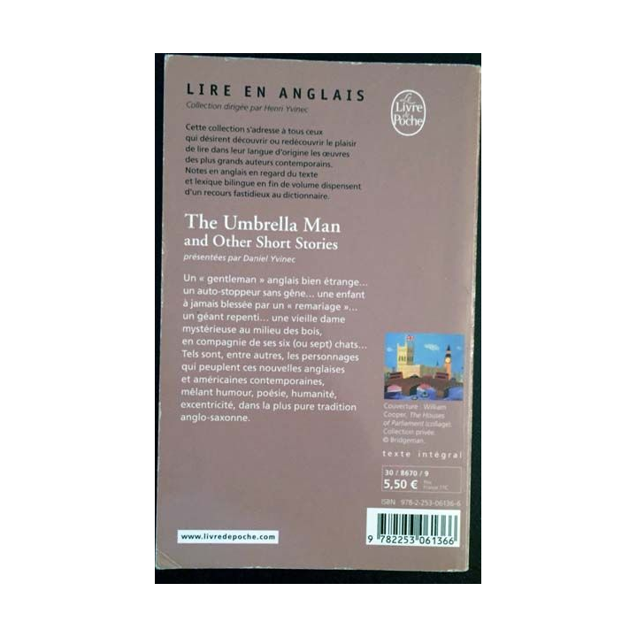 1. The umbrella man and other short stories aux éditions Le livre de poche