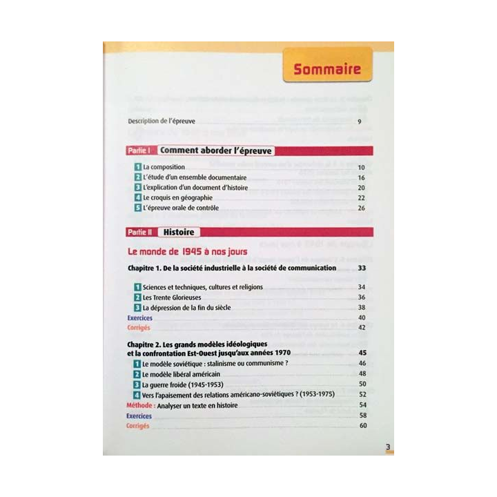 1. Le guide révision Histoire Géographie Terminal L - ES - S aux éditions Nathan