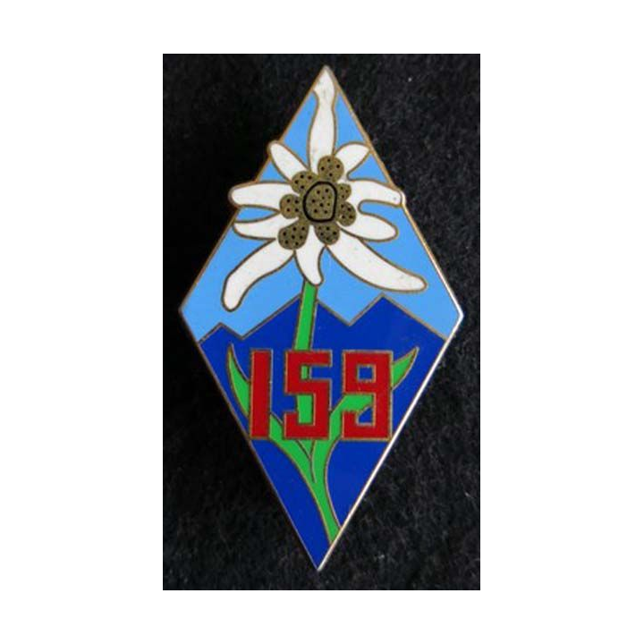 159° régiment d’infanterie alpine Drago dos légèrement grenu