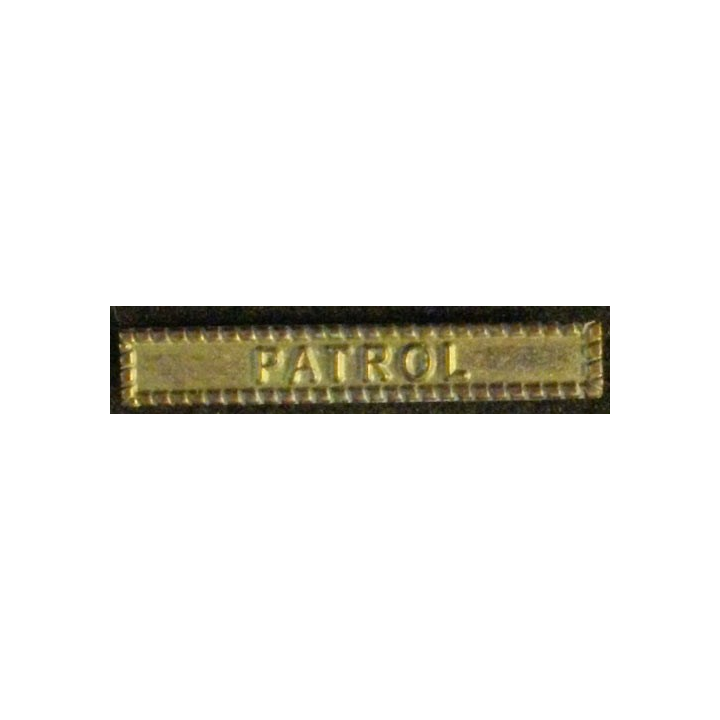 BARRETTE VICTORY MEDAL US NAVY : PATROL