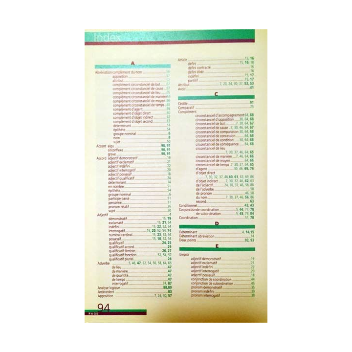 1. Carnet du jour carnet du soir grammaire aux éditions Magnard écoles