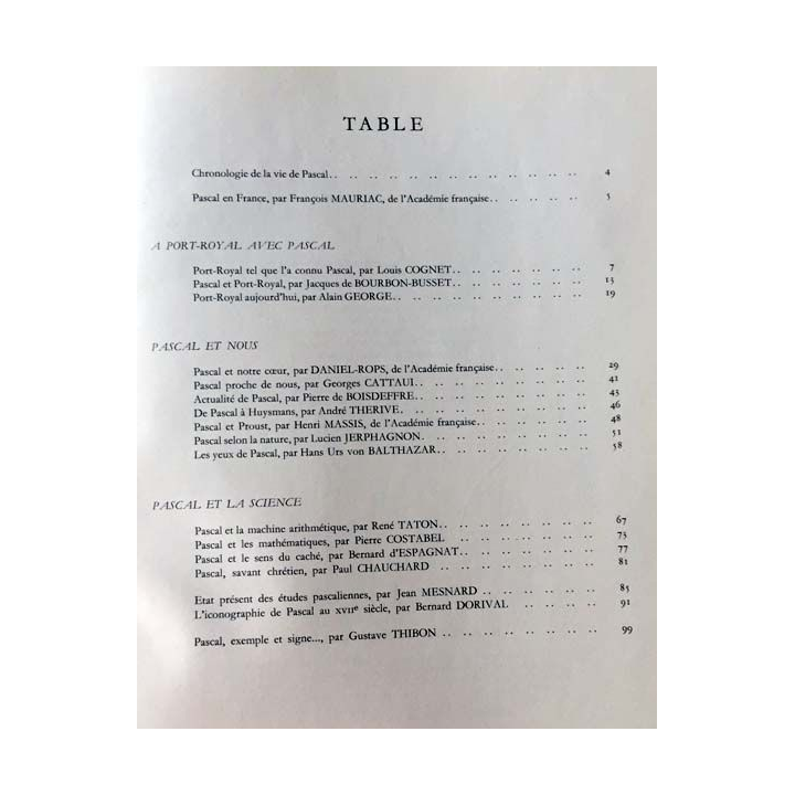 1. Pascal et port-royal aux éditions Librairie Arthème Fayard