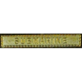 BARRETTE VICTORY MEDAL US NAVY : SUBMARINE