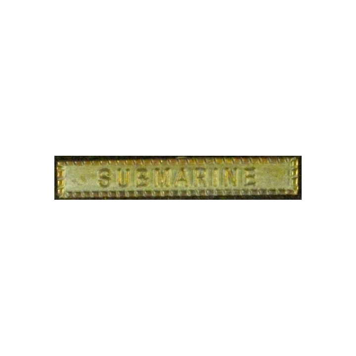 BARRETTE VICTORY MEDAL US NAVY : SUBMARINE