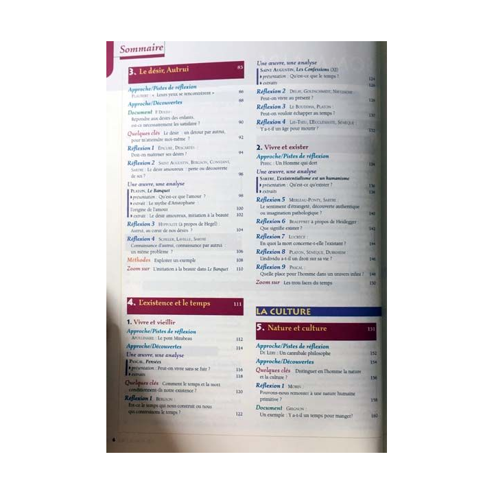 1. Philosophie terminal L de Alain Marchal et Christine Courme-Thubert aux éditions Magnard
