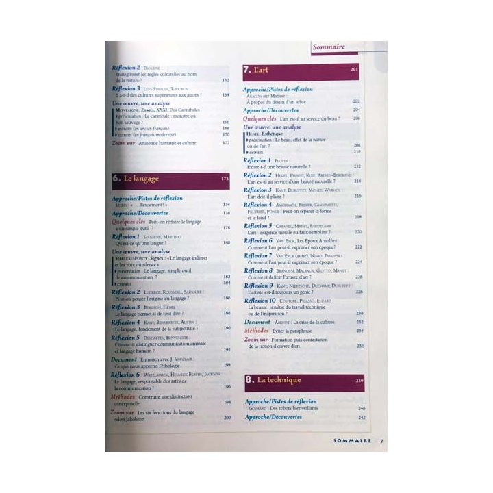 1. Philosophie terminal L de Alain Marchal et Christine Courme-Thubert aux éditions Magnard