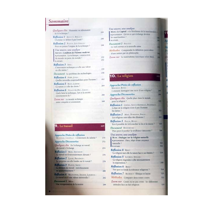 1. Philosophie terminal L de Alain Marchal et Christine Courme-Thubert aux éditions Magnard
