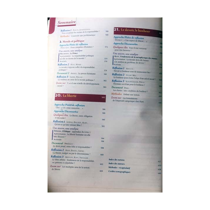1. Philosophie terminal L de Alain Marchal et Christine Courme-Thubert aux éditions Magnard