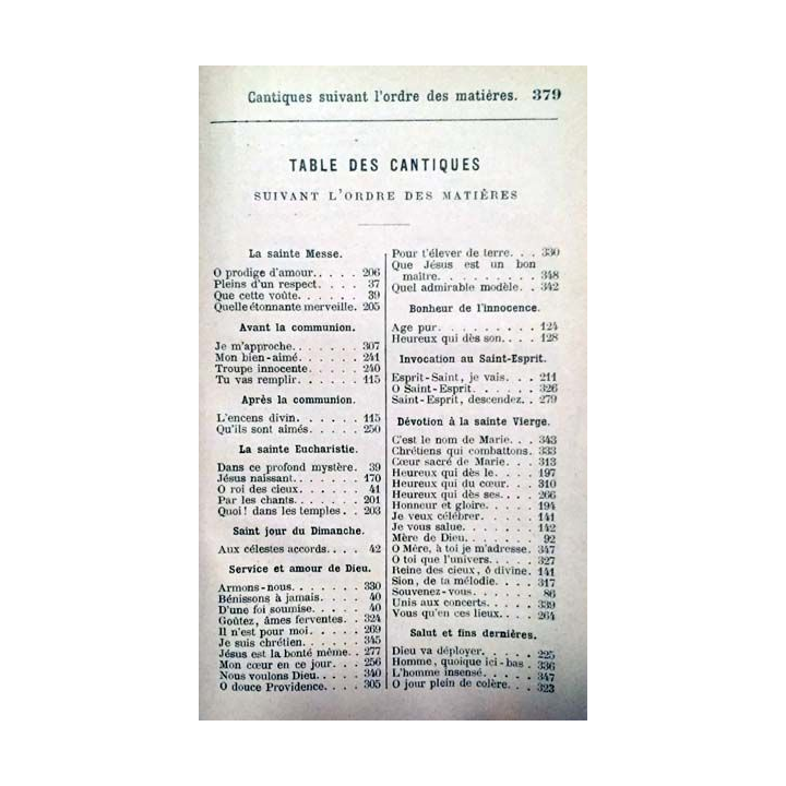 1. Manuel des catéchismes ou recueil de prières, billets, cantiques, avis par M. l'Abbé Dupanloup