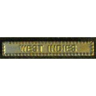 BARRETTE VICTORY MEDAL US NAVY : WEST INDIES