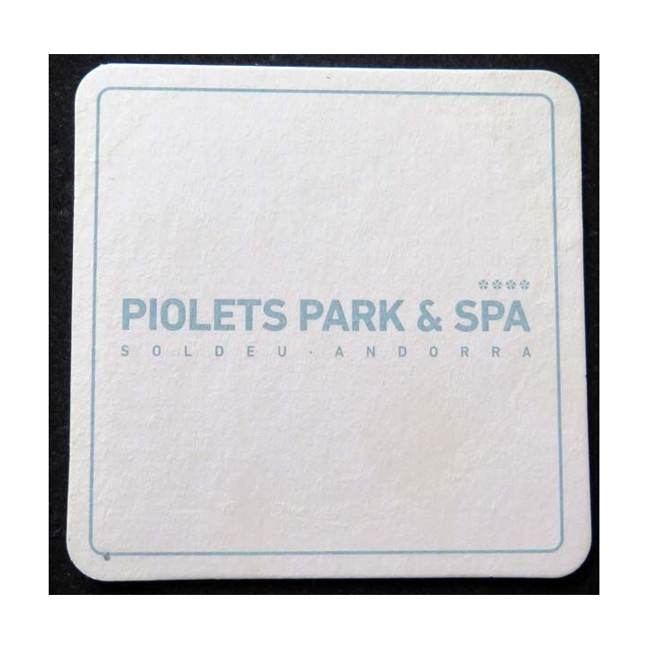 DESSOUS VERRE A BIÈRE Piolets park & spa Soldeu Andorra sous-verre