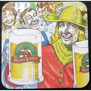 DESSOUS de VERRE à BIÈRE Maître Kanter sous-verre sous bier bitter