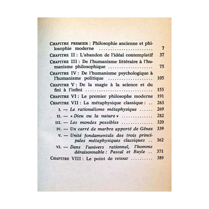 1. Histoire de la philosophie occidentale - La philosophie classique de Jean-François Revel aux éditions Stock
