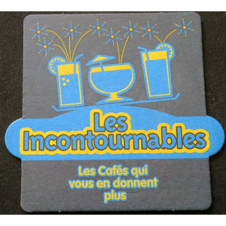 DESSOUS de VERRE à BIÈRE Les incontournables de largeur 12 cm
