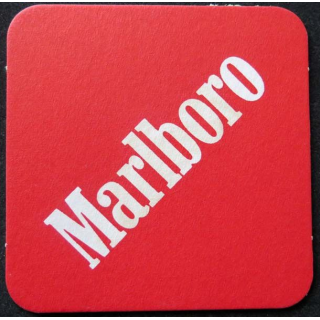 DESSOUS de VERRE à bière Marlboro de largeur 9 cm