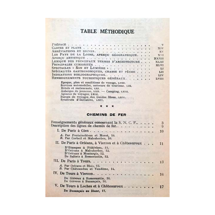 1. Les guides bleus - Val de Loire aux éditions Librairie Hachette
