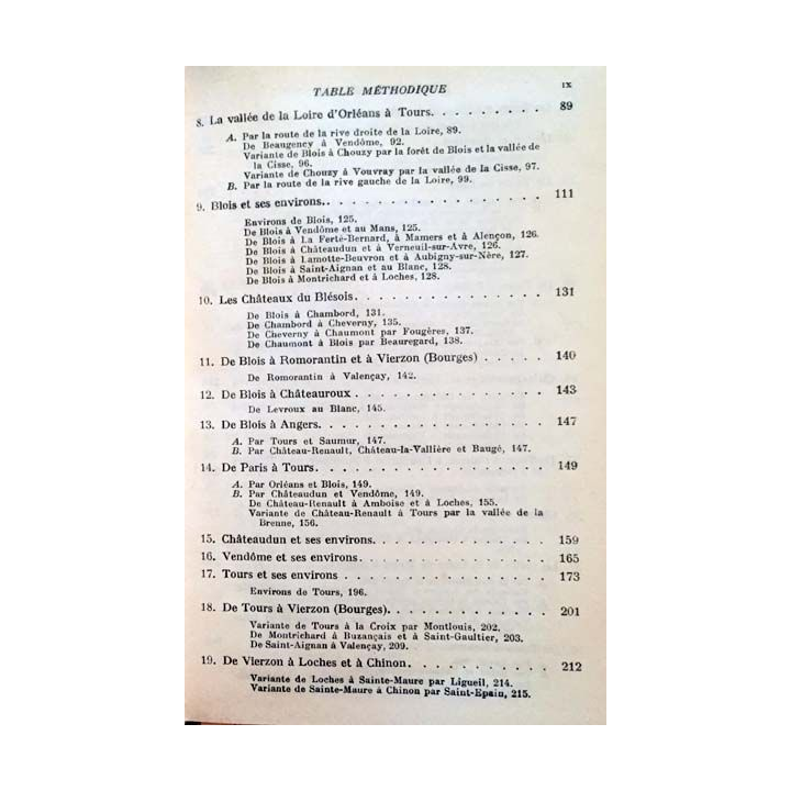 1. Les guides bleus - Val de Loire aux éditions Librairie Hachette